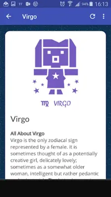 Fun Facts About Zodiac Signs android App screenshot 1